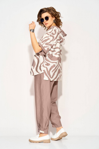 Брюки, туника Liliana 1438Л капучино - фото 3