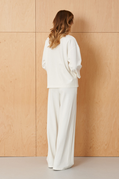 Брюки Панда 123360 молочный - фото 5