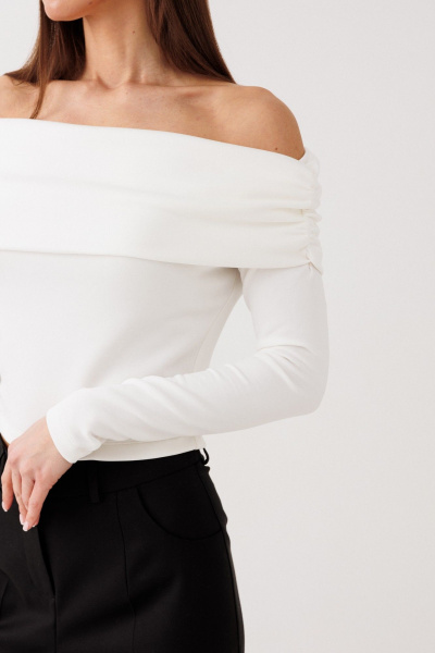 Джемпер V&N Fashion 1117 белый - фото 5