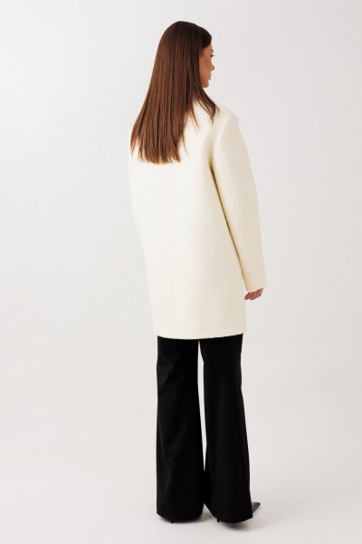Пальто V&N Fashion 1116 молочный - фото 10