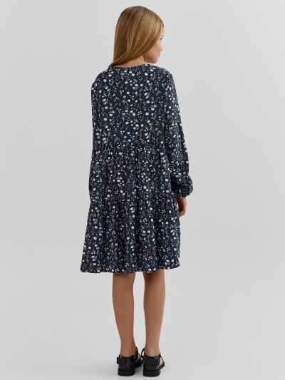 Платье Mark Formelle 157810/25-36960П-9 цветы_на_т.синем - фото 2
