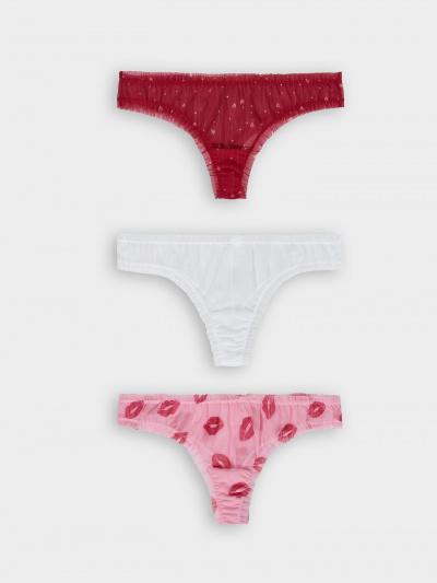 Трусы Mark Formelle 412479-3/25-ОБР36882-16 сердечки_на_красном_010.2_Сублимация_полотна - фото 1