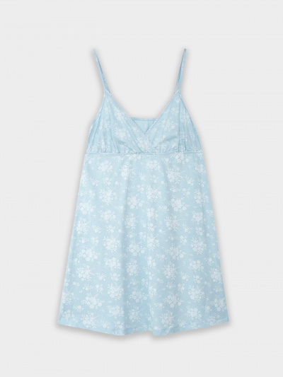 Сорочка Mark Formelle 572336/1-1/25-40531ПП-0 цветы_на_голубом - фото 1