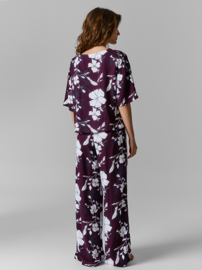 Брюки, жакет Mark Formelle 592494-1/25-39750ПП-9 цветы_на_винном - фото 2