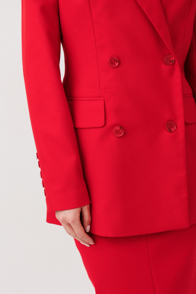 Жакет V&N Fashion 1108 красный - фото 3