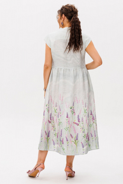 Платье Anelli 1424.1 лавандовый-аромат - фото 8