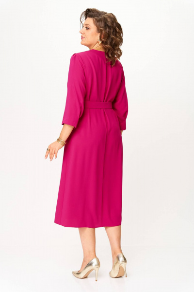 Платье Slaviaelit 557 малиновый - фото 4