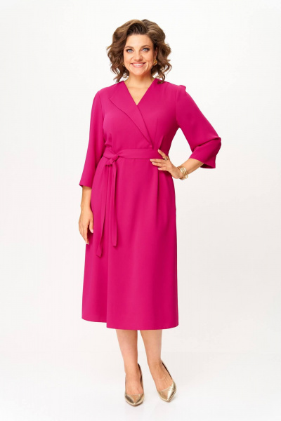 Платье Slaviaelit 557 малиновый - фото 2
