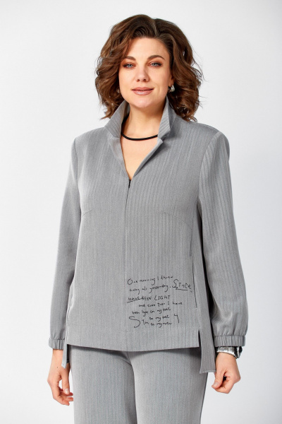 Блуза, брюки ZigzagStyle 627 елочка - фото 8