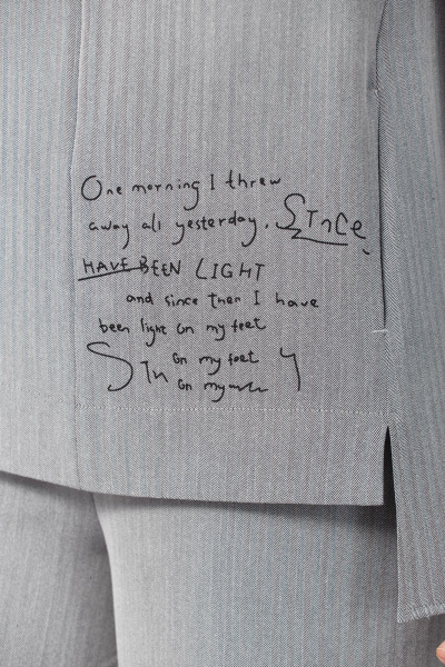 Блуза, брюки ZigzagStyle 627 елочка - фото 4