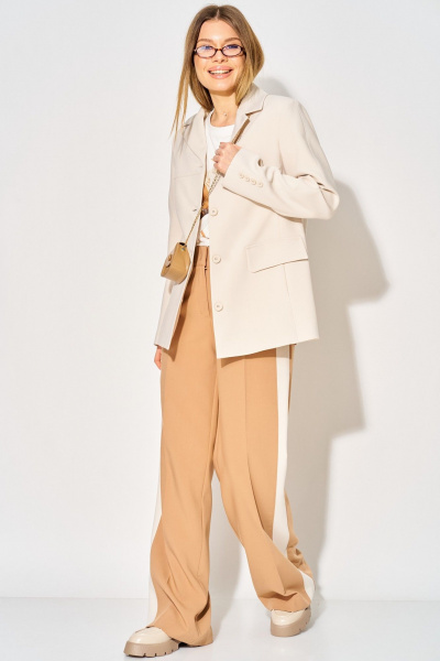 Жакет Laikony L-814 слоновая_кость - фото 7