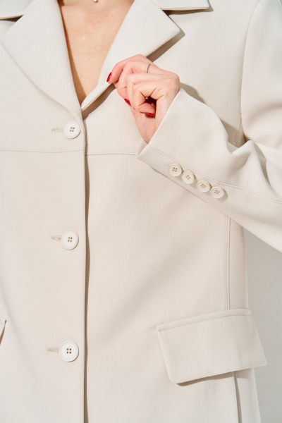 Жакет Laikony L-814 слоновая_кость - фото 5