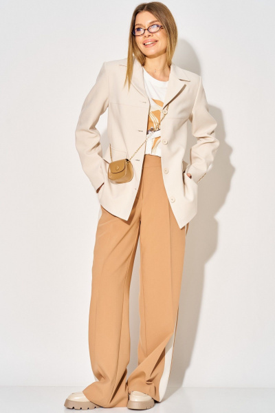 Брюки Laikony L-914 карамель - фото 7