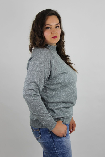 Свитер Полесье С3533-19 9С0309-Д43 158,164 металл+серебро - фото 3