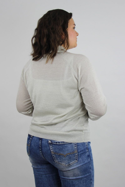 Свитер Полесье С3533-19 9С0310-Д43 158,164 экрю+серебро - фото 4