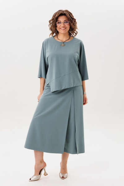 Блуза, кюлоты Anelli 1793.2 родниковая-вода - фото 10