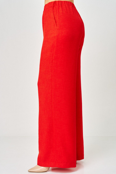 Брюки EVA GRANT 168-2 красный - фото 3