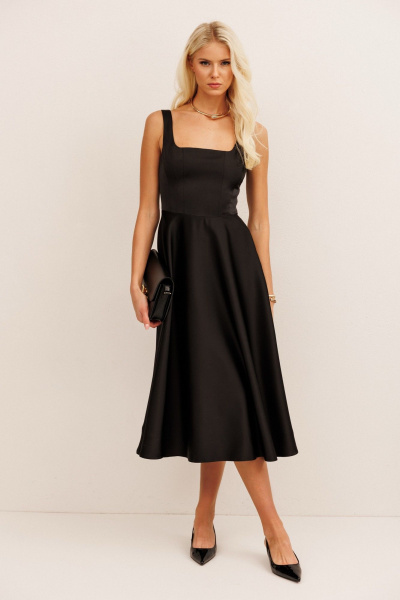Платье KOKOdea 70015.1 чёрный - фото 1