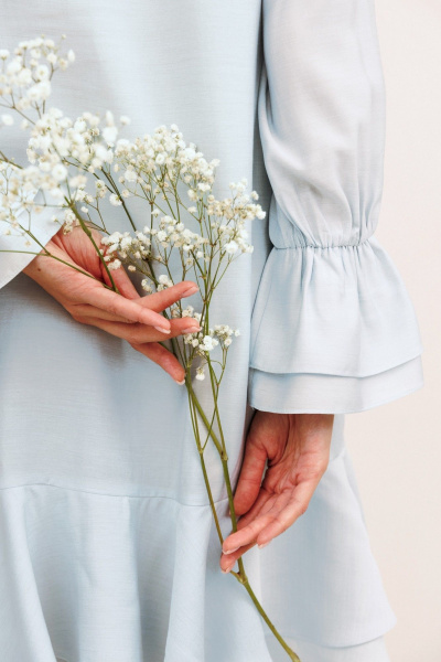 Платье KOKOdea 70018 голубой - фото 6