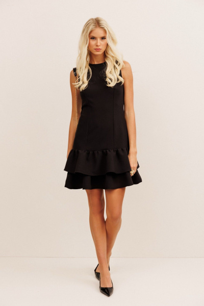 Платье KOKOdea 70020 чёрный - фото 1