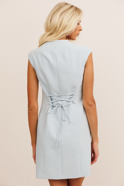 Платье KOKOdea 70022 светло-бирюзовый - фото 3