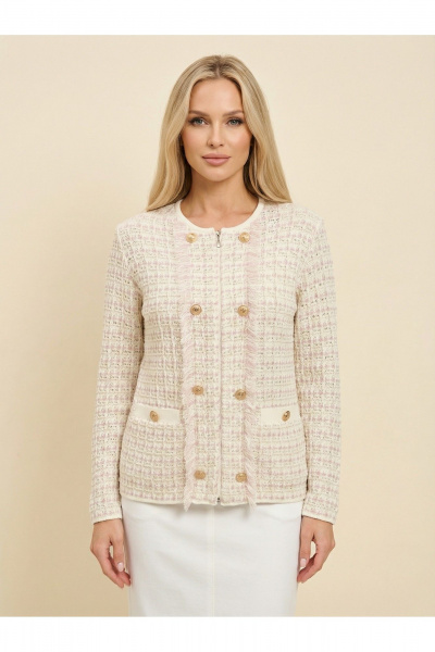 Жакет Belange 3302 молочно-пудровый - фото 1