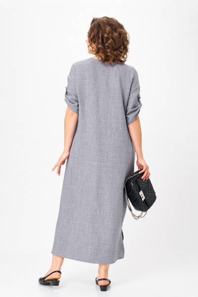 Платье Michel chic 2094/4 серый - фото 5