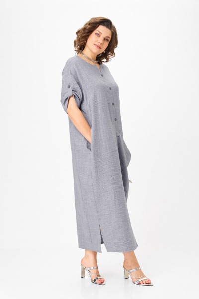 Платье Michel chic 2094/4 серый - фото 3