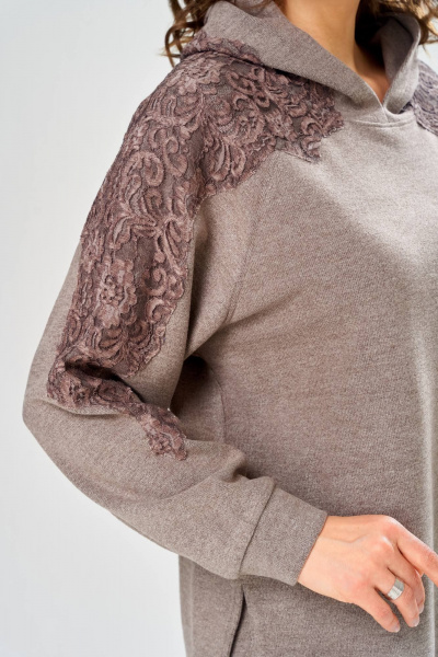 Брюки, джемпер Диомант 2147 капучино - фото 10