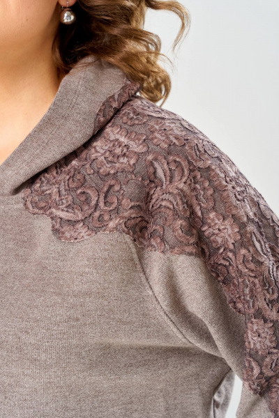 Брюки, джемпер Диомант 2147 капучино - фото 9