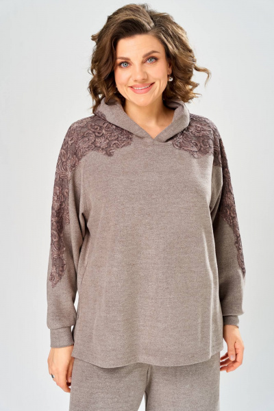 Брюки, джемпер Диомант 2147 капучино - фото 8