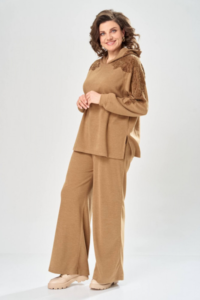 Брюки, джемпер Диомант 2147 рыжий - фото 4