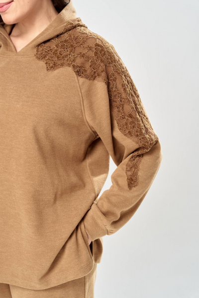 Брюки, джемпер Диомант 2147 рыжий - фото 2