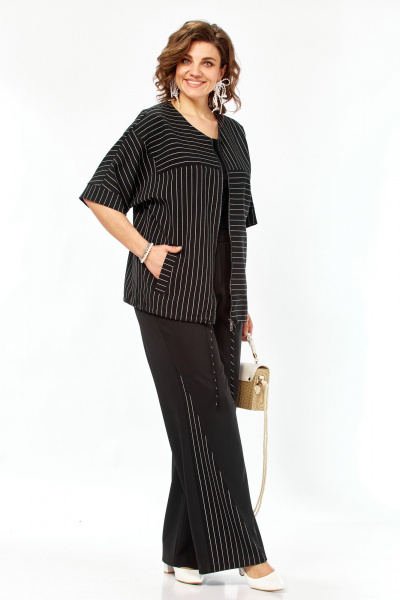 Брюки, жакет Matini 1.1696 черный - фото 8