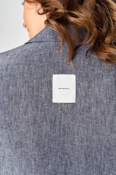 Брюки, кардиган, майка Диомант 2166 джинс - фото 8