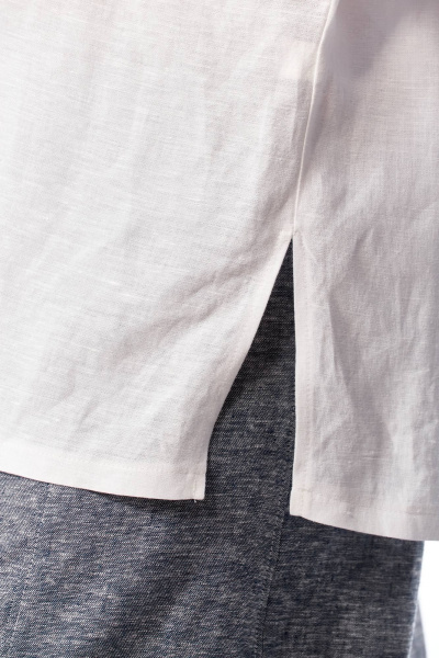 Брюки, рубашка Диомант 2157 джинс_серый - фото 3