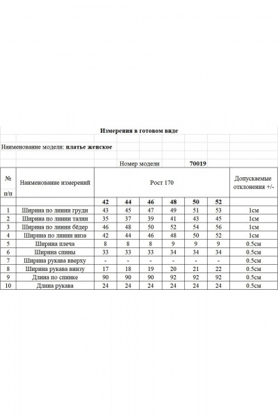 Платье KOKOdea 70019 светло-бирюзовый - фото 6