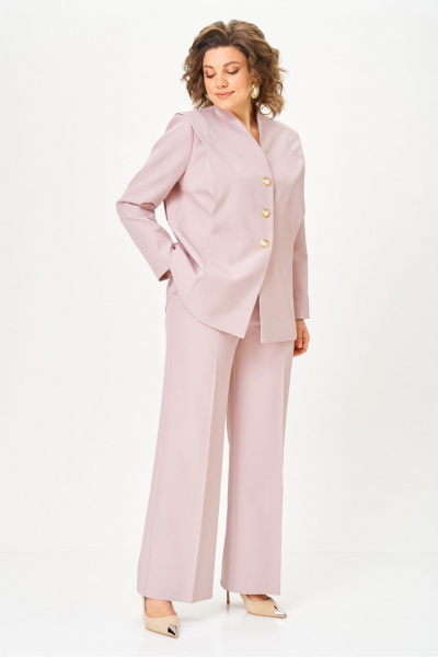 Брюки, жакет Vilena 1138 крем - фото 10