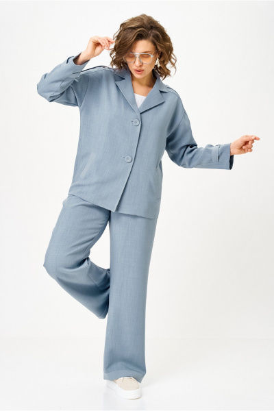 Брюки, жакет Vilena 1150 джинс - фото 20