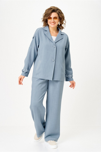 Брюки, жакет Vilena 1150 джинс - фото 19