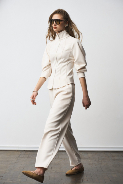 Брюки, джемпер MilMil 1287 молоко - фото 10