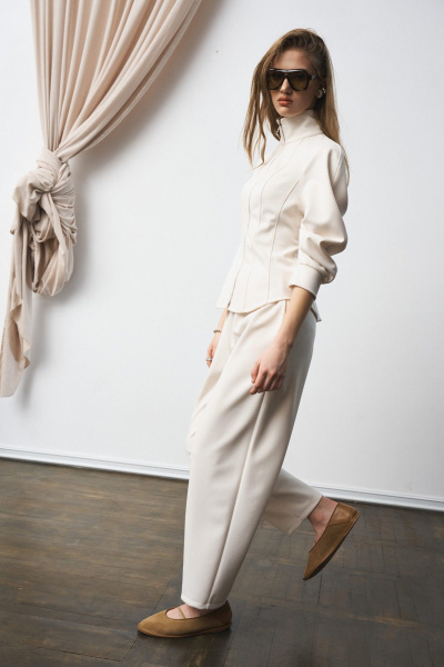 Брюки, джемпер MilMil 1287 молоко - фото 4