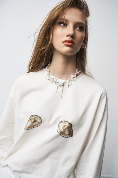 Лонгслив MilMil 1300 молоко - фото 5