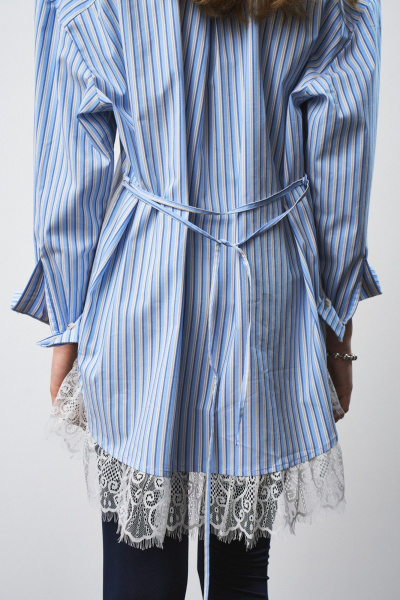 Рубашка MilMil 1314 голубой - фото 6