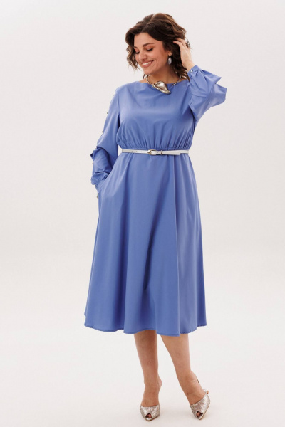 Платье Anelli 1836 виноградный_туман - фото 5