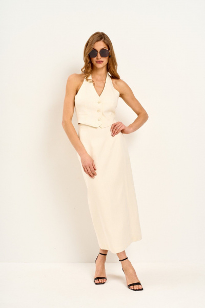 Жилет Mars design 1004 молочный - фото 1