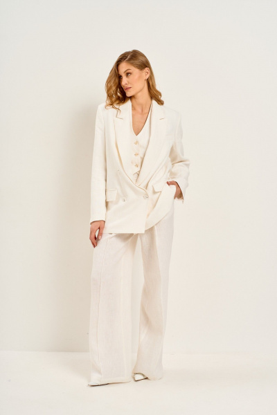 Брюки Mars design 1008 молочный - фото 1