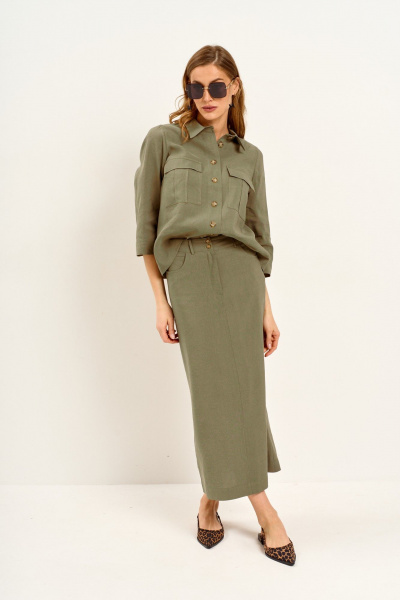Блуза Mars design 1016 хаки - фото 8
