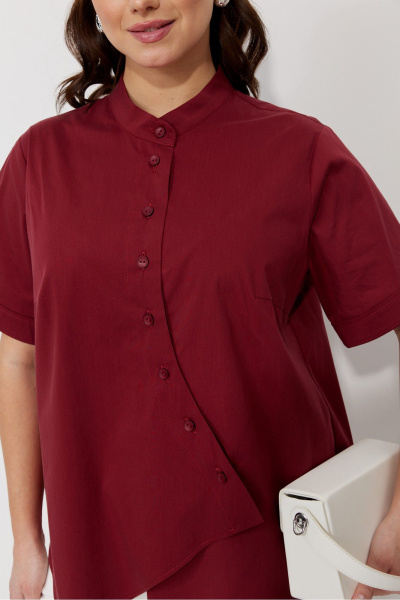 Блуза, брюки Mubliz 157 вино - фото 6