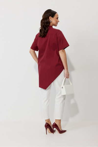Блуза, брюки Mubliz 157 вино - фото 4